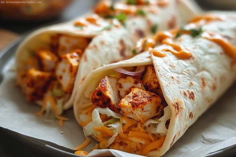 Air Fryer Hot Chicken Wraps 78.Png
