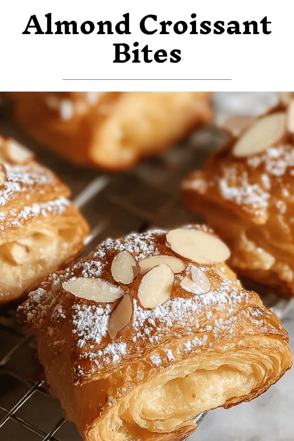 Almond Croissant Bites