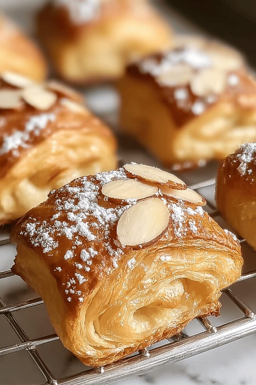 Almond Croissant Bites