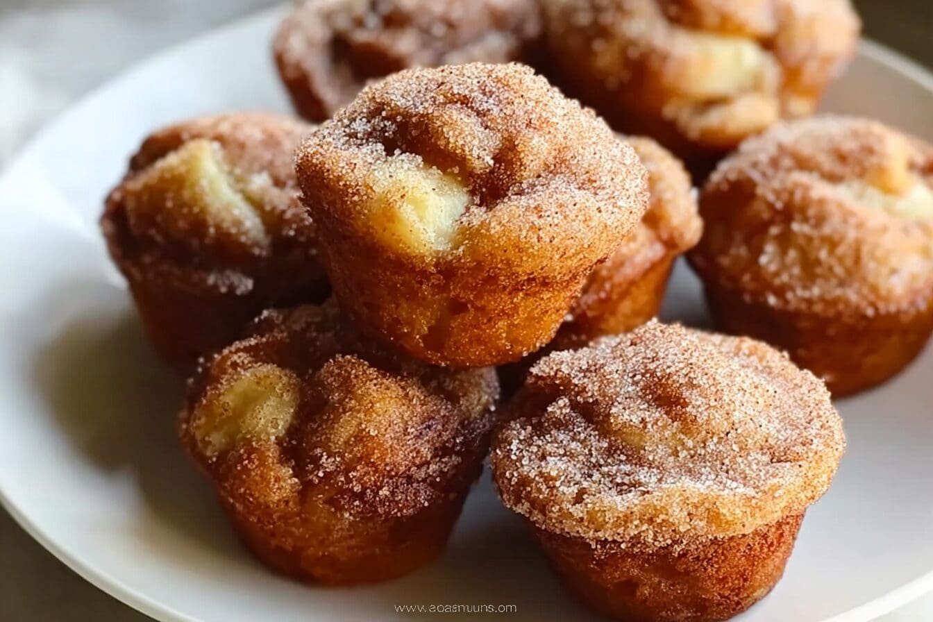 Apple Donut Mini Muffins Recipe With Easy Steps And Delicious Flavor 6 Apple Donut Mini Muffins