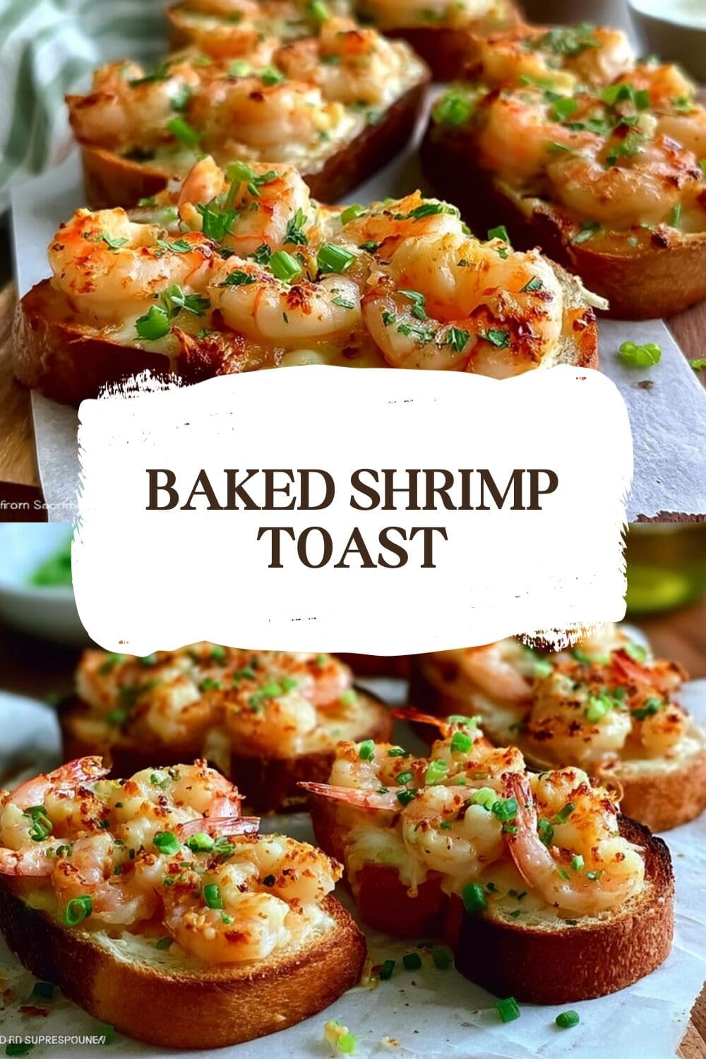 Baked Shrimp Toast