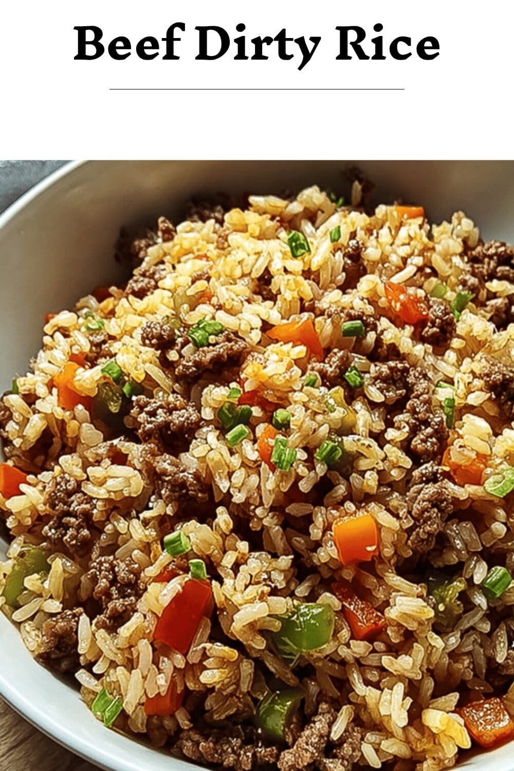 Beef Dirty Rice