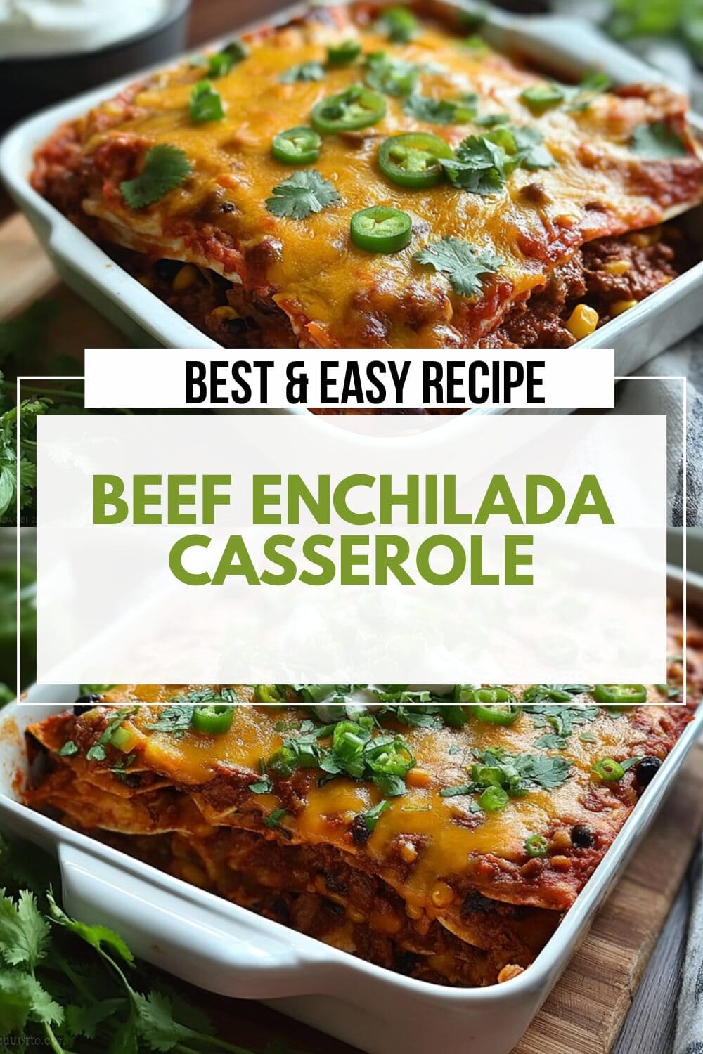 Beef Enchilada Casserole