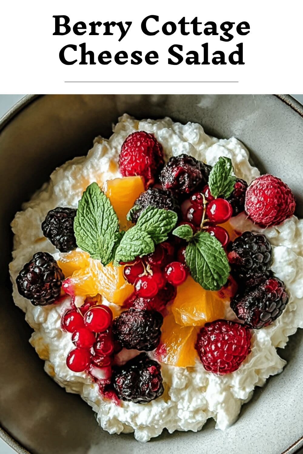 Berry Cottage Cheese Salad