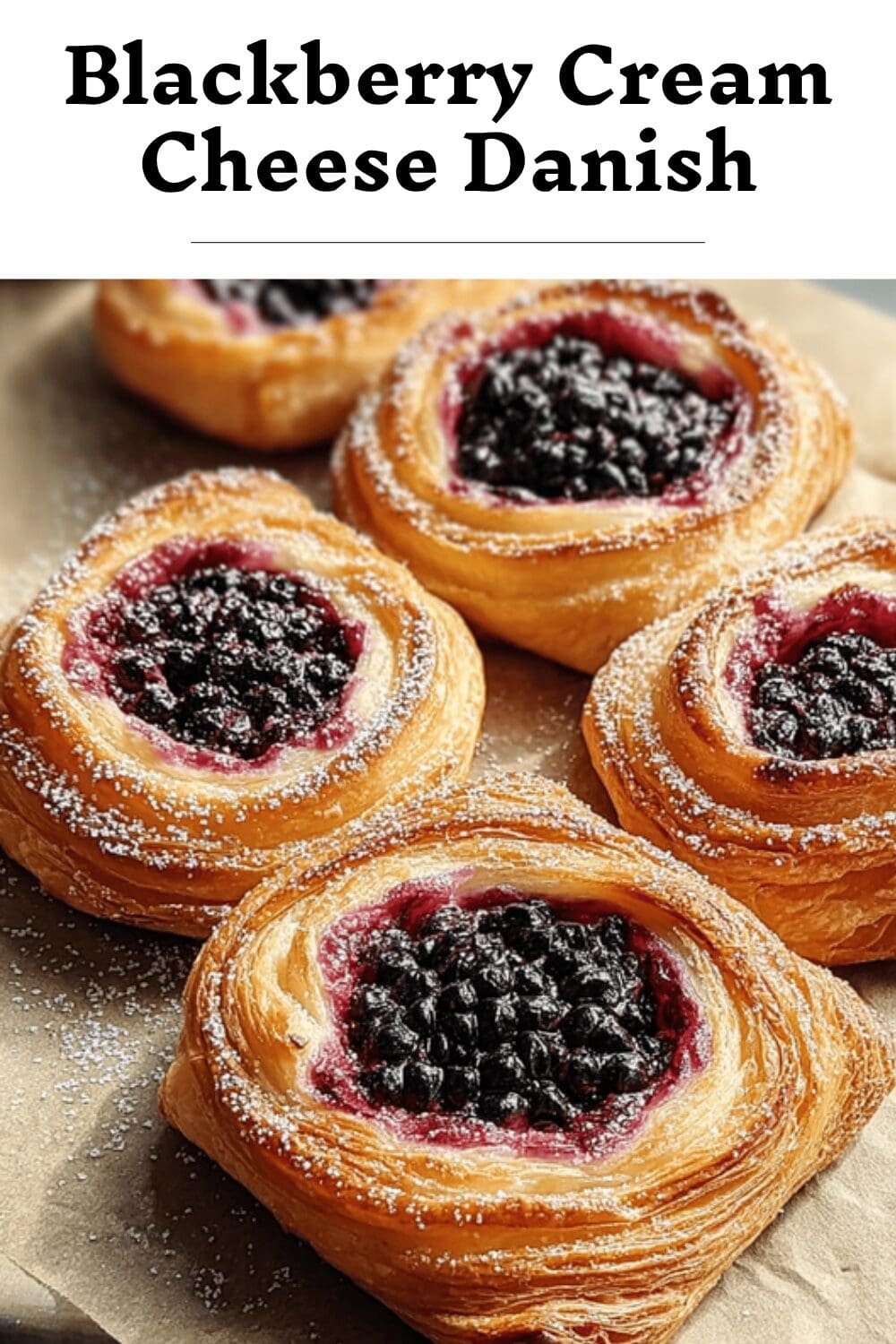 Blackberry Cream Cheese Danish