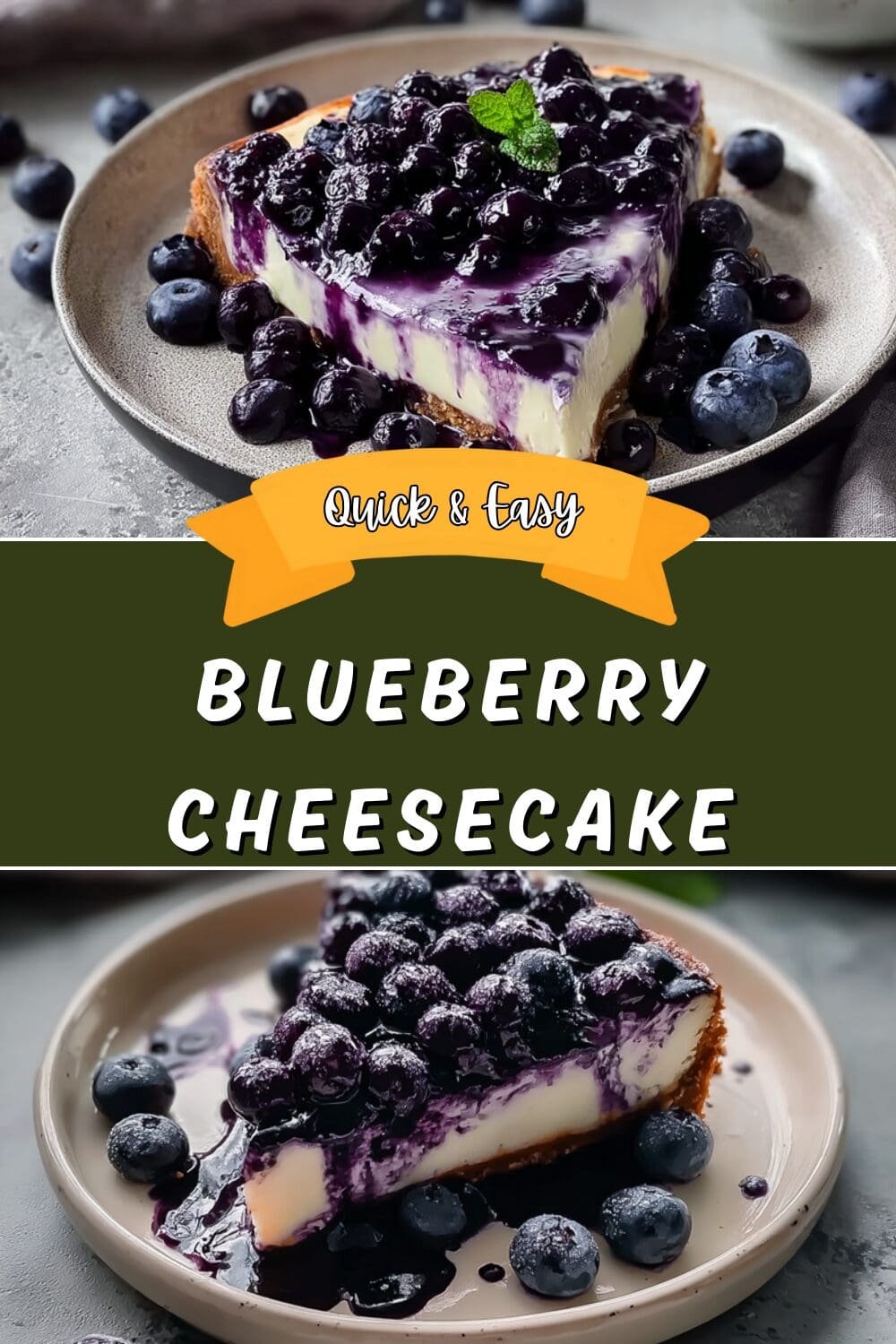 Blueberry Cheesecake Recipes For Creamy And Fruity Desserts 7 Blueberry Cheesecake