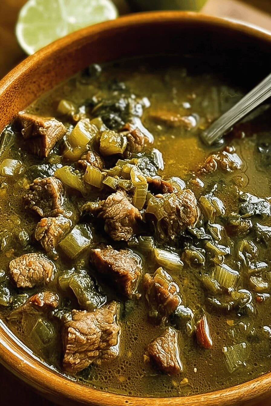 Caldillo Chile Verde Stew