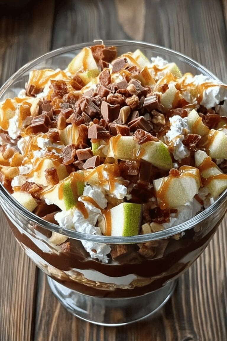 Caramel Apple Snickers Salad 50.Png