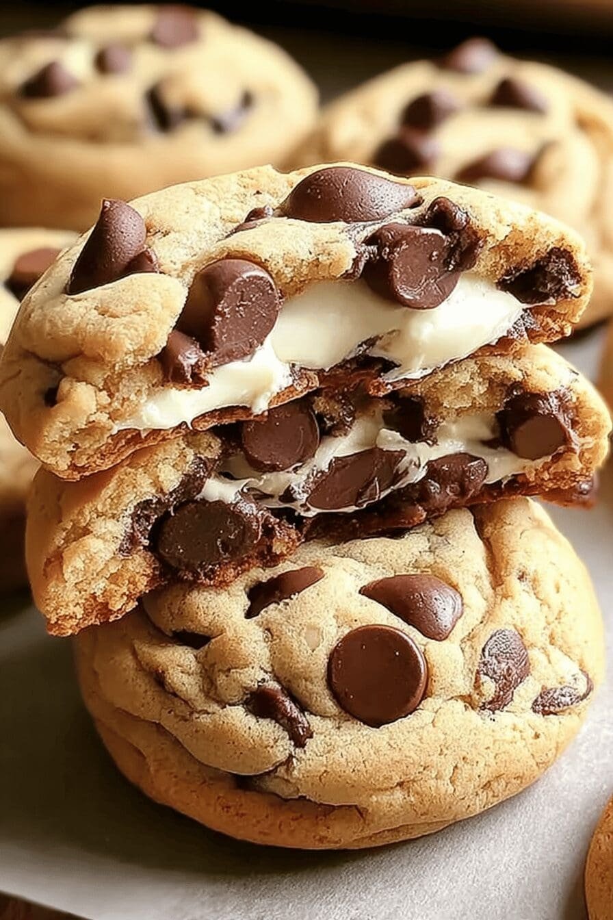 Cheesecake Chocolate Chip Cookies