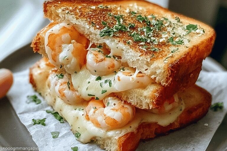 Cheesy Garlic Bread Shrimp Grilled Cheese 44.Png