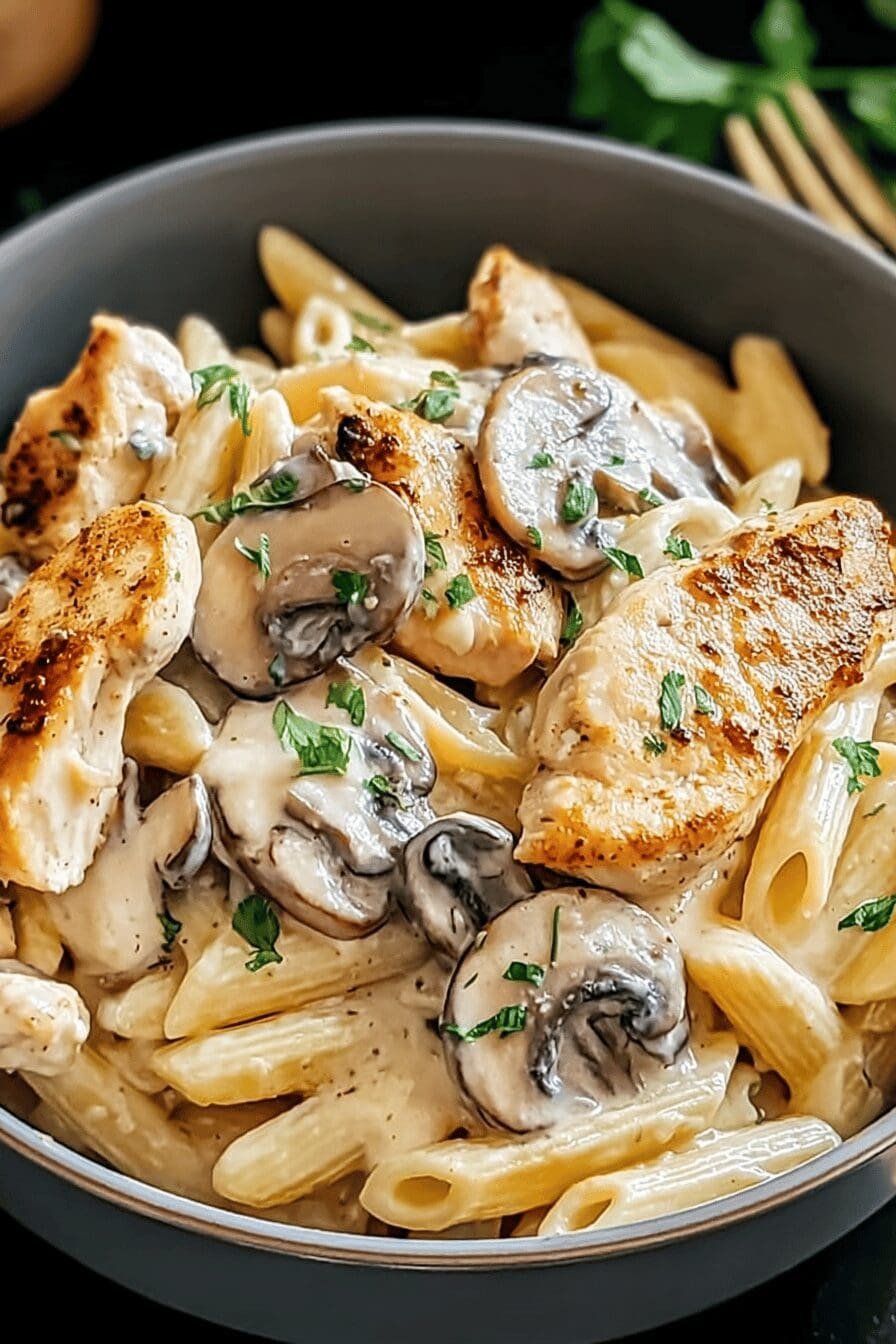 Chicken Mushroom Pasta