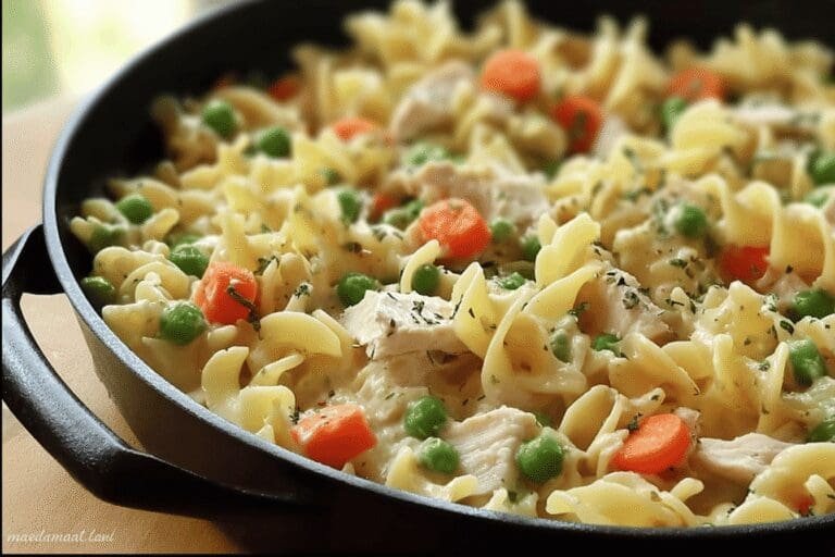 Chicken Pot Pie Noodle Skillet 11.Png