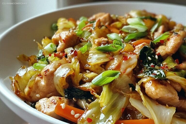 Chinese Chicken Cabbage Stir Fry 64.Png