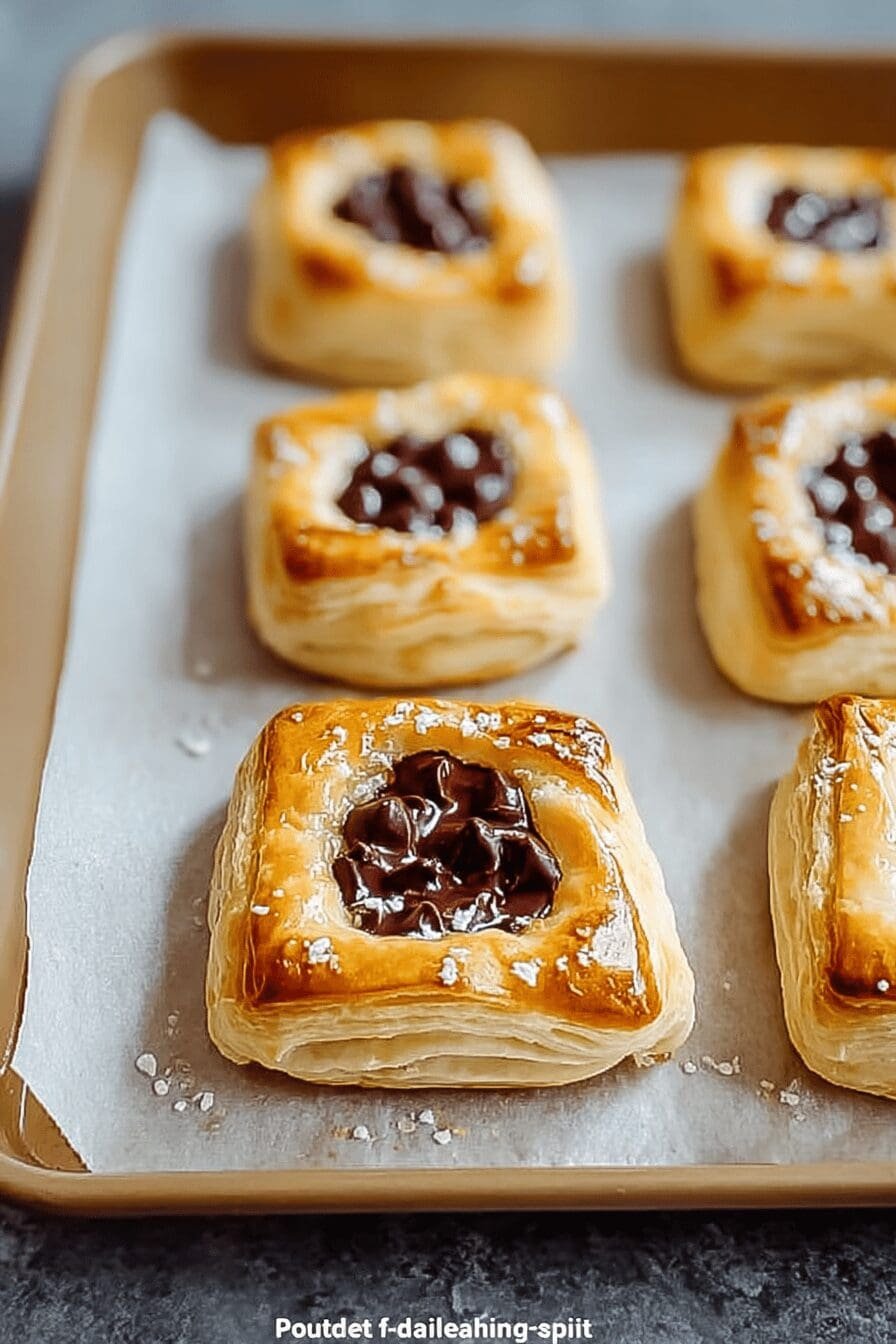 Chocolate Cream Cheese Danish
