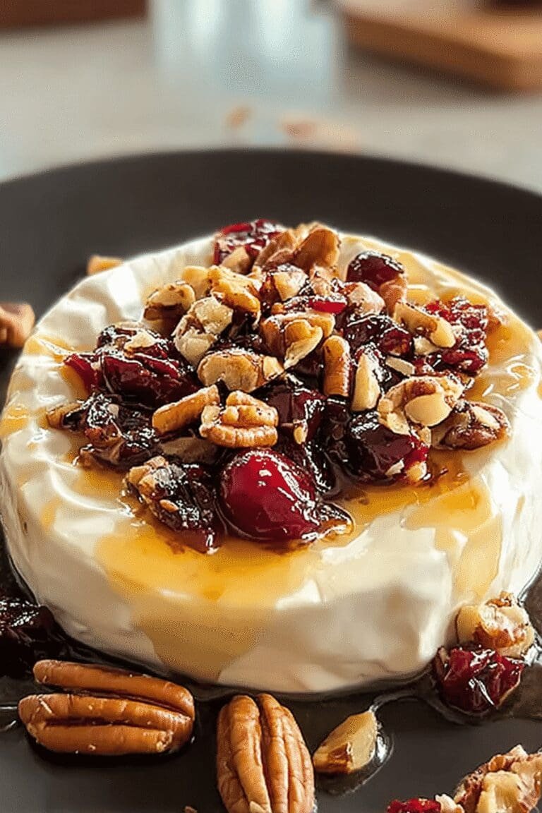 Cranberry Pecan Baked Brie 98.Png