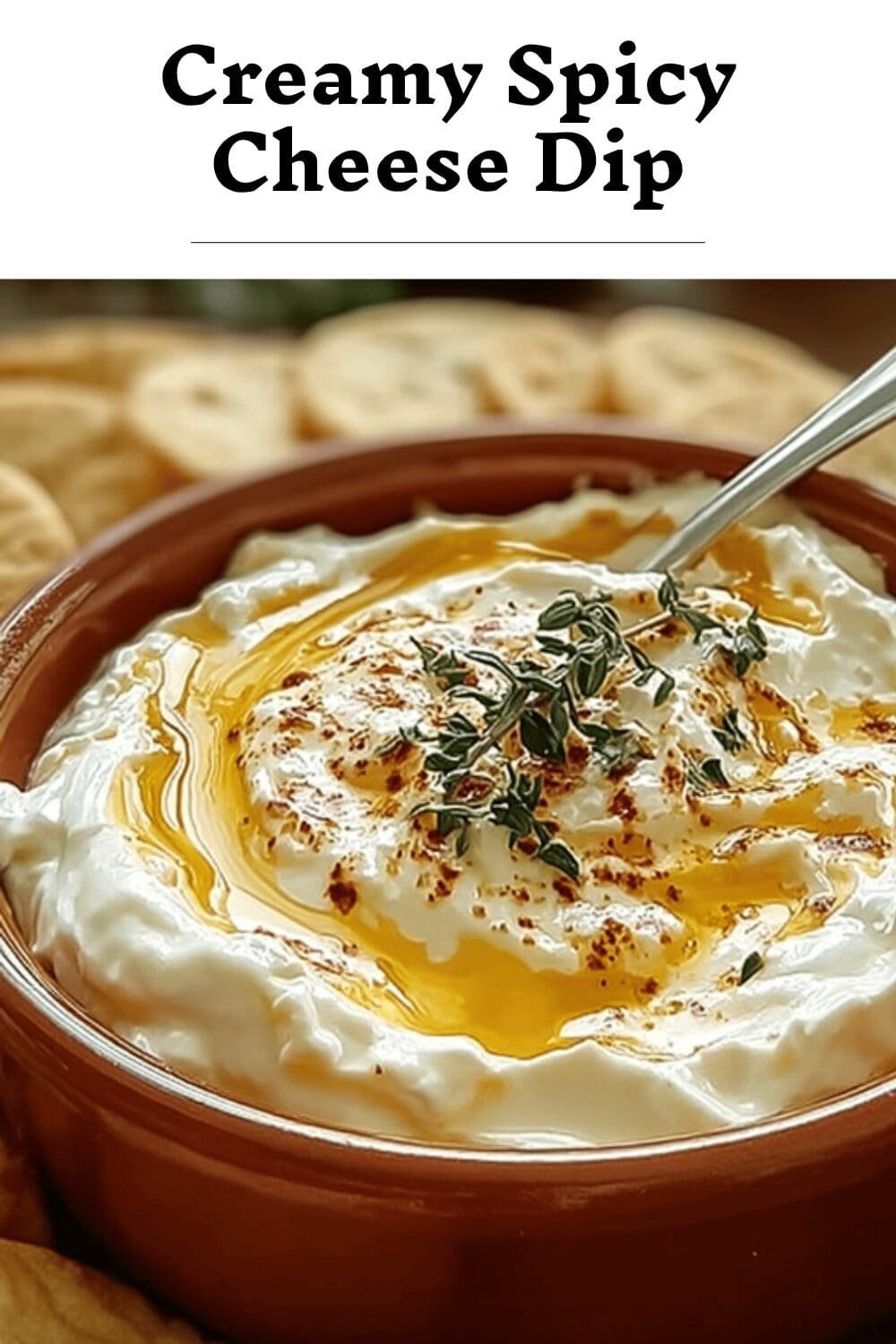 Creamy Spicy Cheese Dip