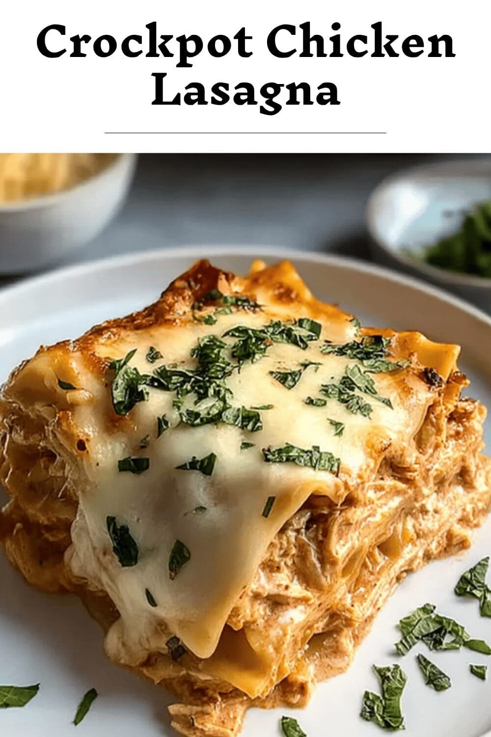 Crockpot White Chicken Lasagna Recipe For Easy Slow Cooker Meals 7 Crockpot Chicken Lasagna