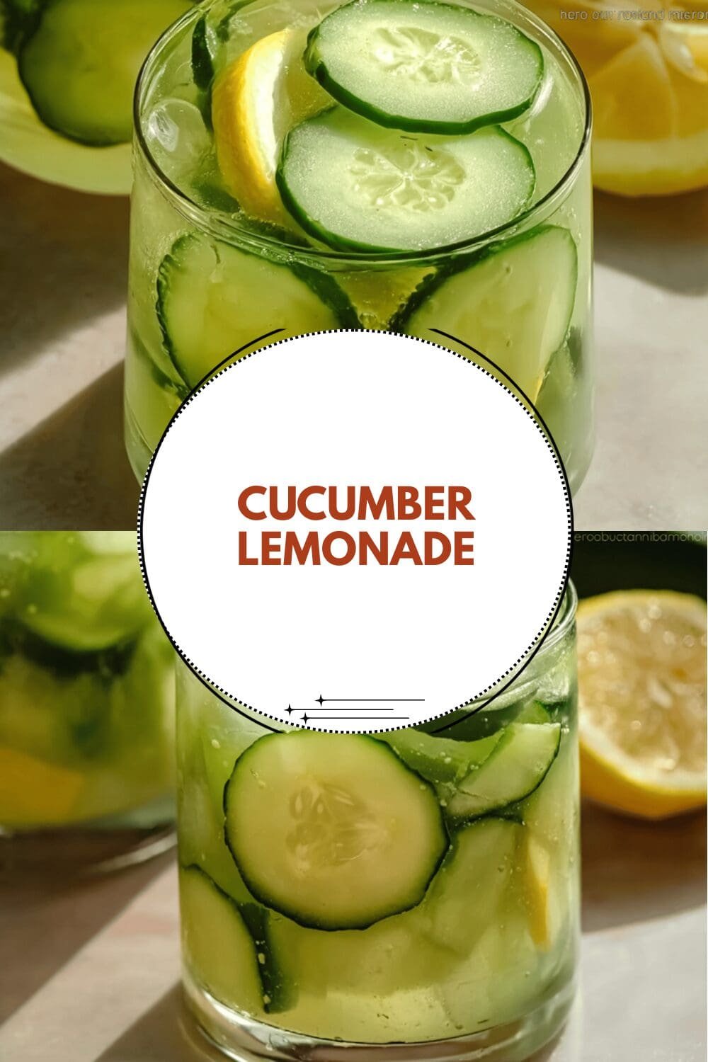Cucumber Lemonade