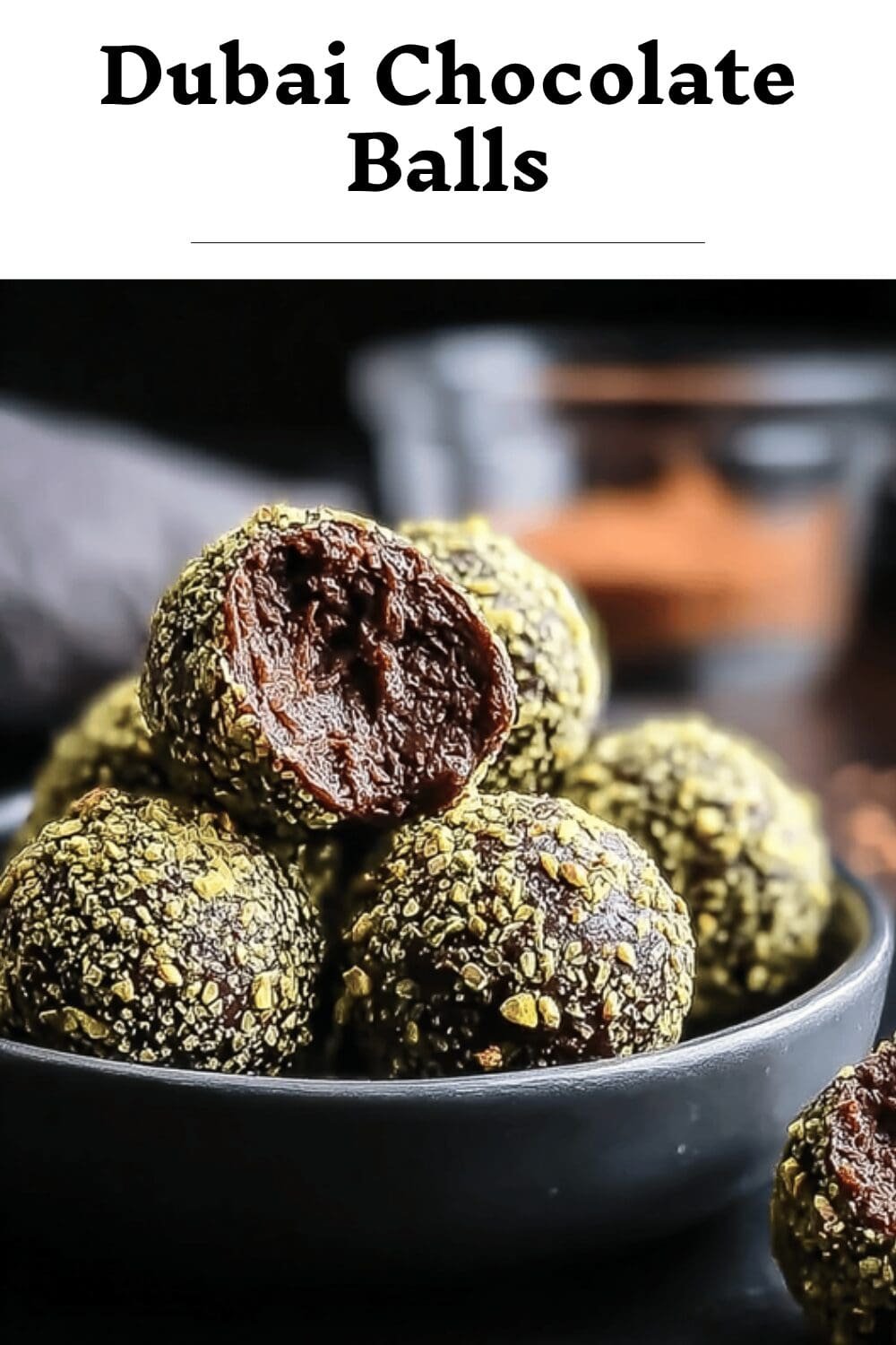 Dubai Chocolate Balls