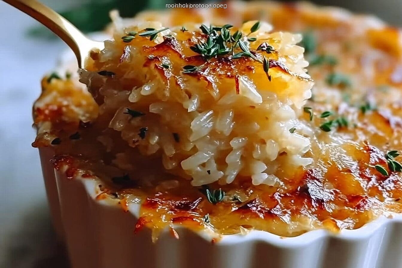 French Onion Soup Rice