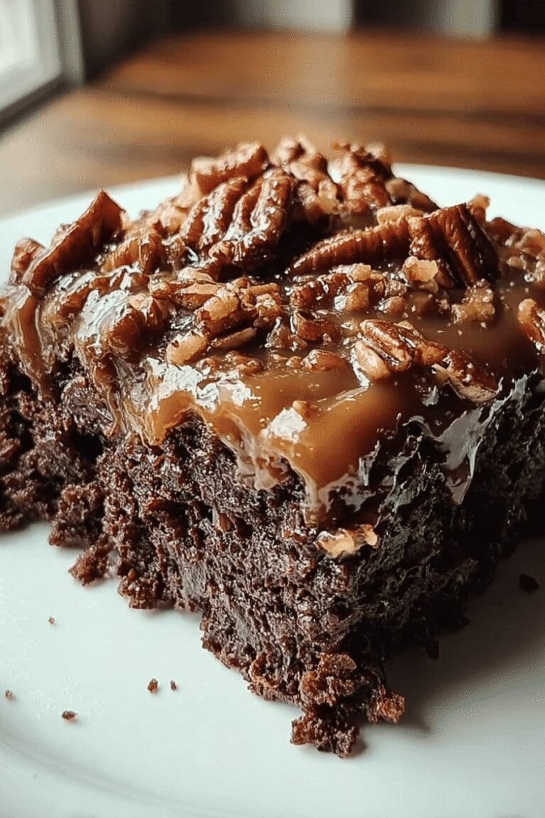 German Chocolate Poke Cake 35.Png