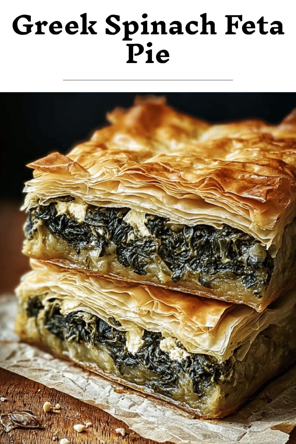 Greek Spinach Feta Pie