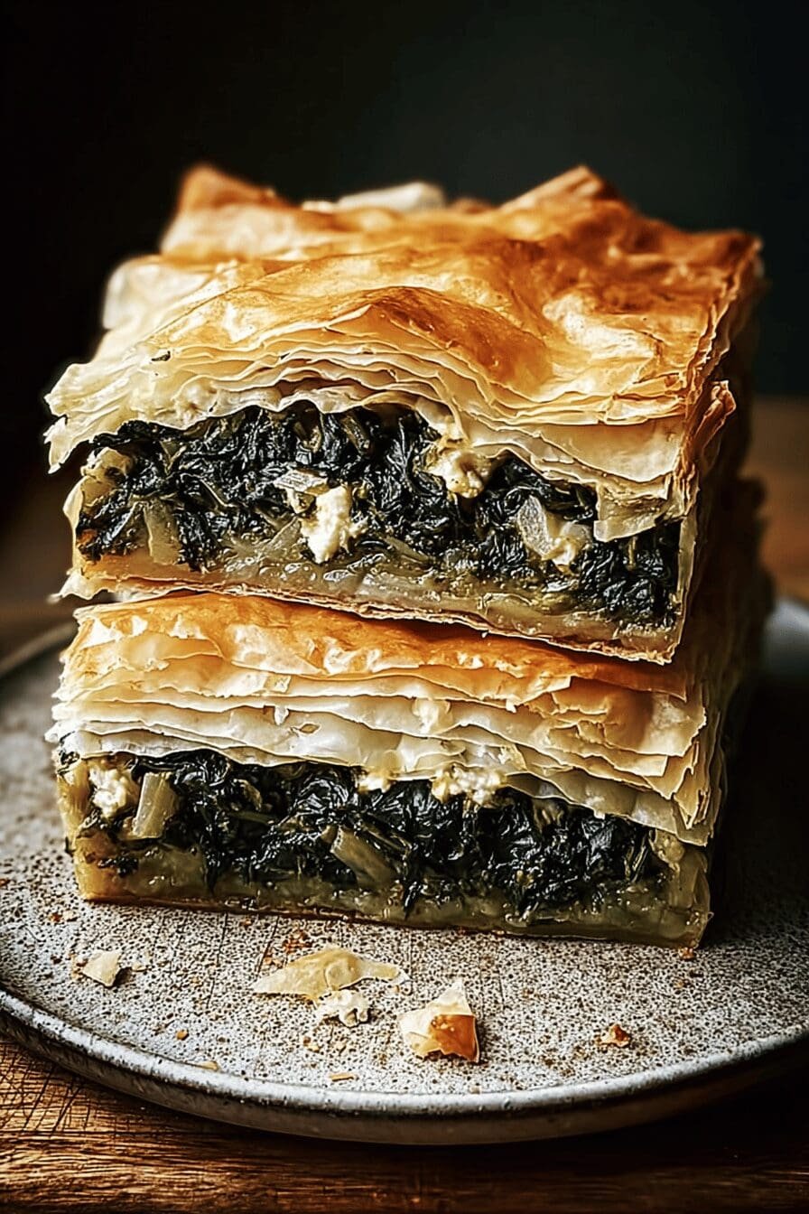 Greek Spinach Feta Pie