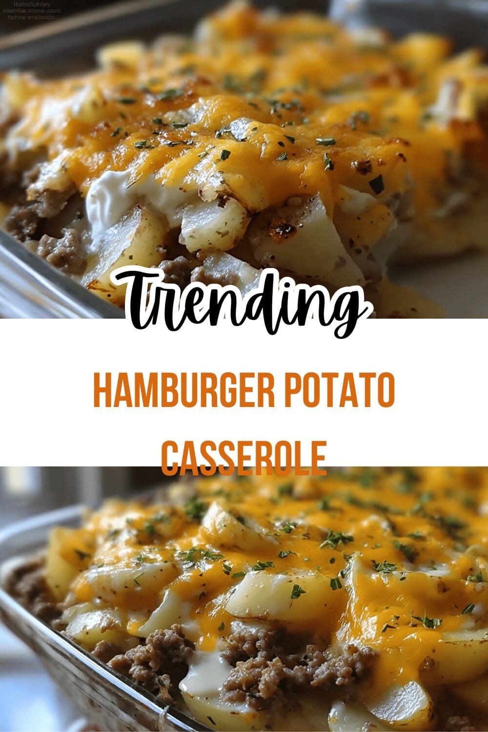 Hamburger Potato Casserole