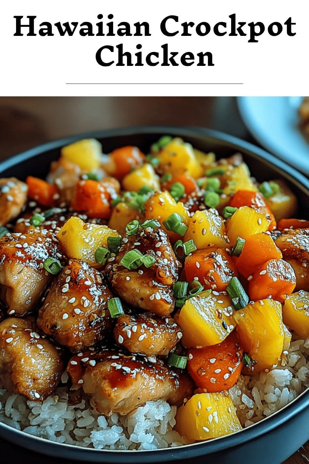 Hawaiian Crockpot Chicken