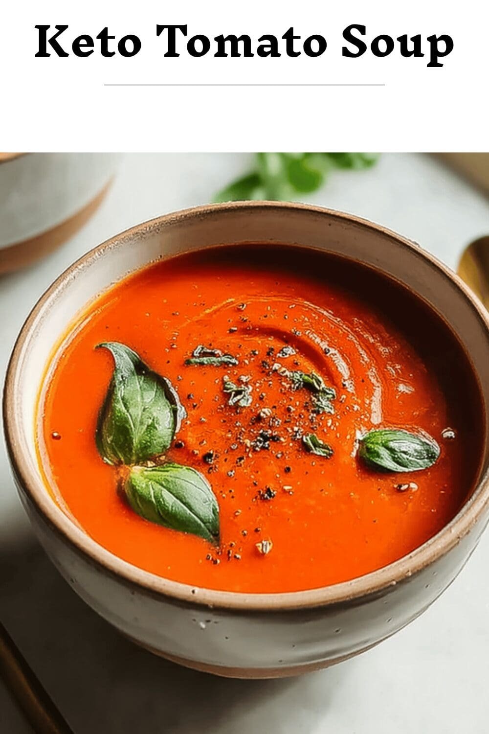 Keto Tomato Soup