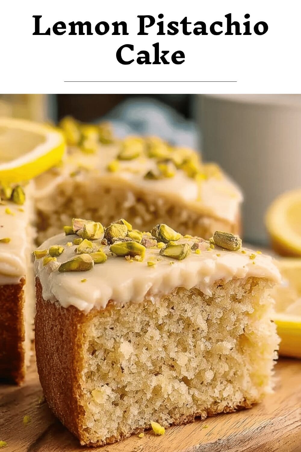 Lemon Pistachio Cake