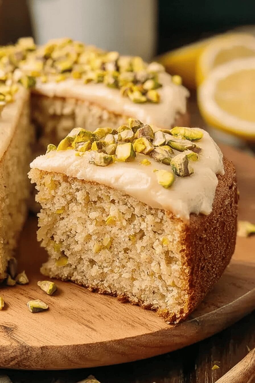 Lemon Pistachio Cake