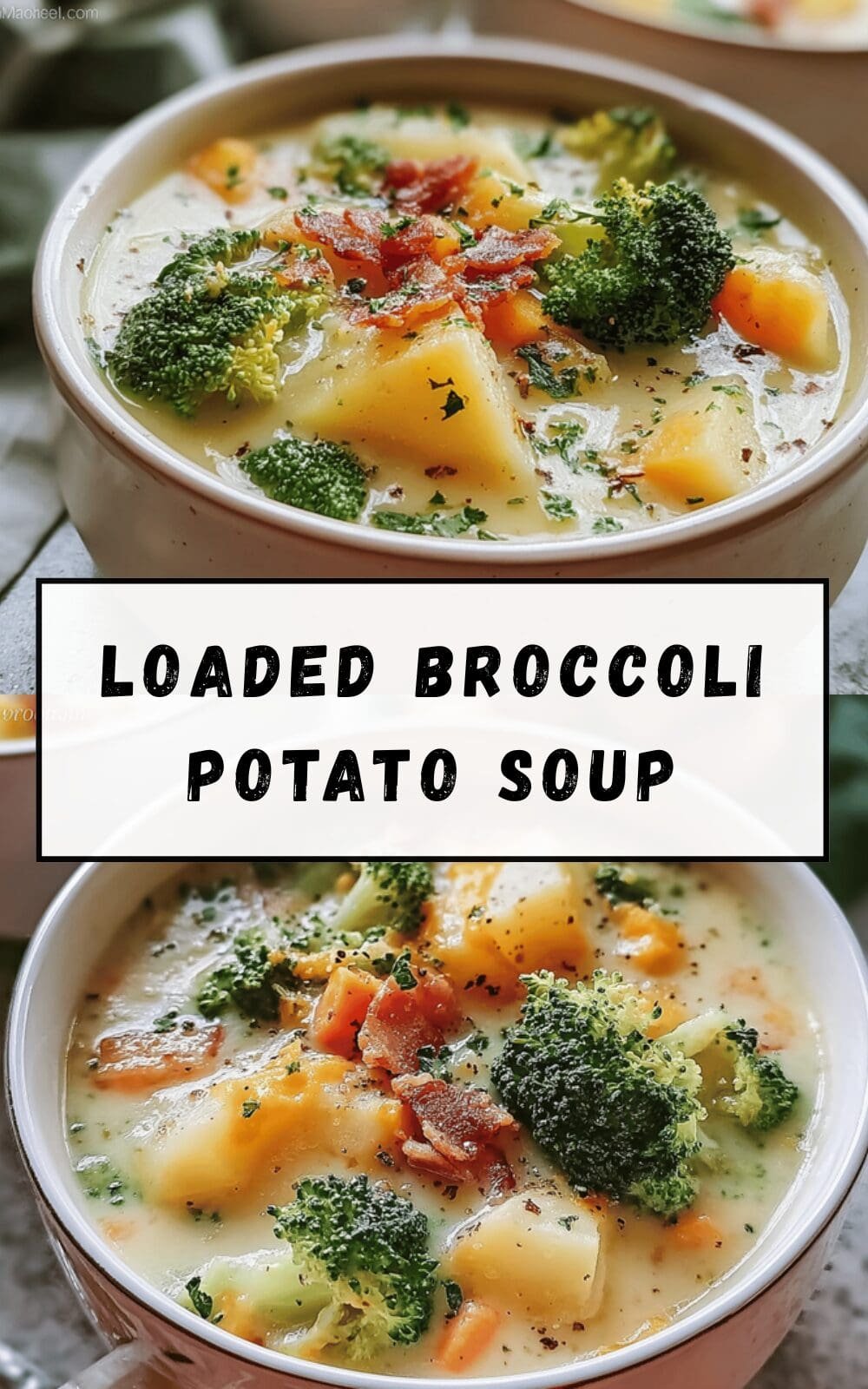 Loaded Broccoli Potato Soup