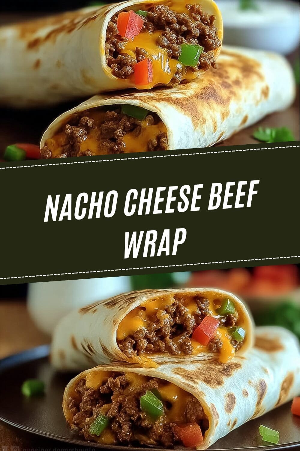 Nacho Cheese Beef Wrap