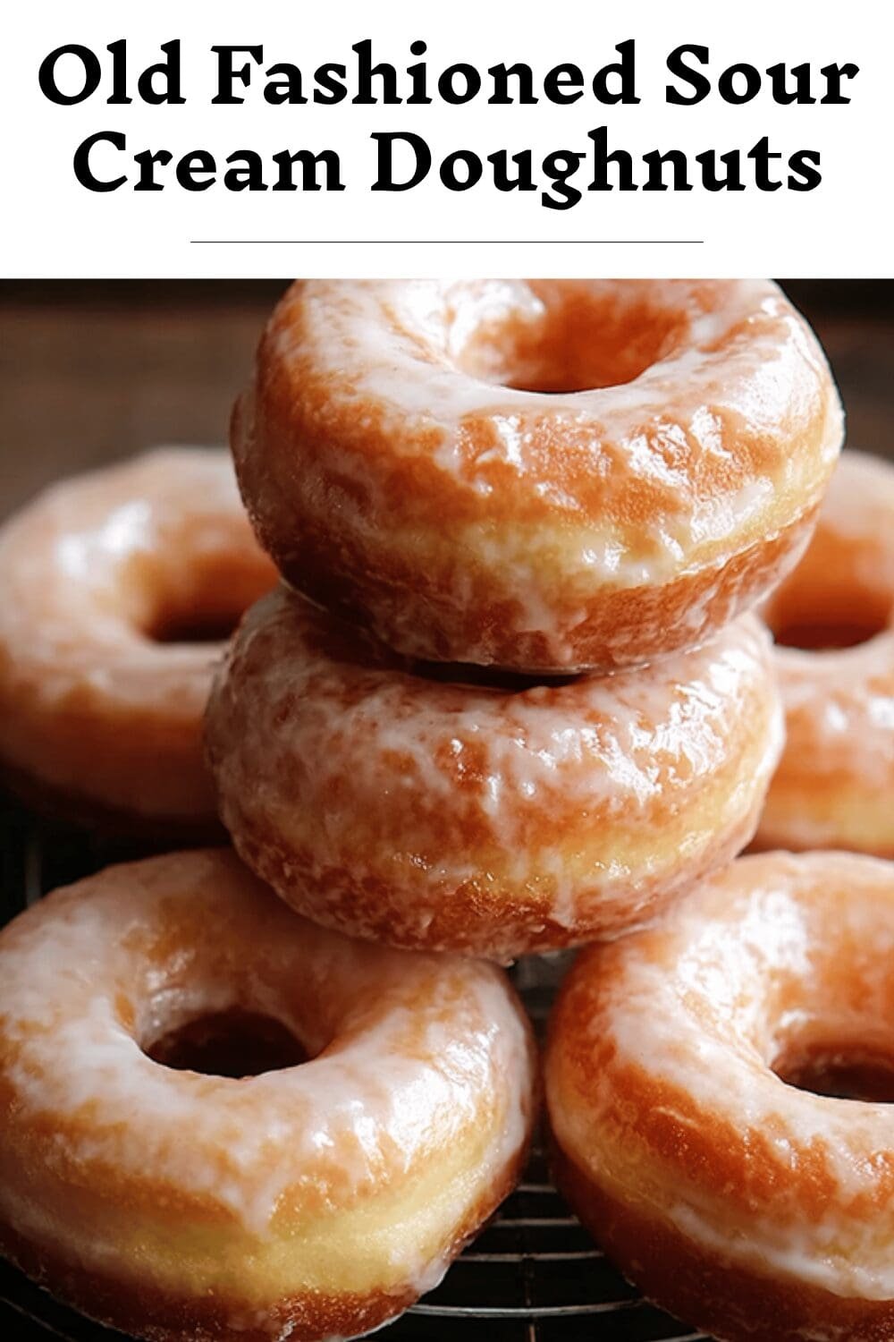 Old Fashioned Sour Cream Doughnuts