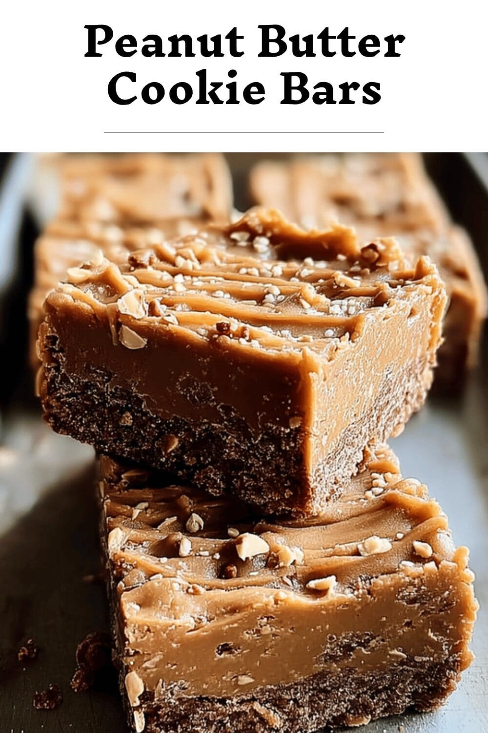 Peanut Butter Cookie Bars With Classic Chewy Texture And Sweet Flavors 7 Peanut Butter Cookie Bars