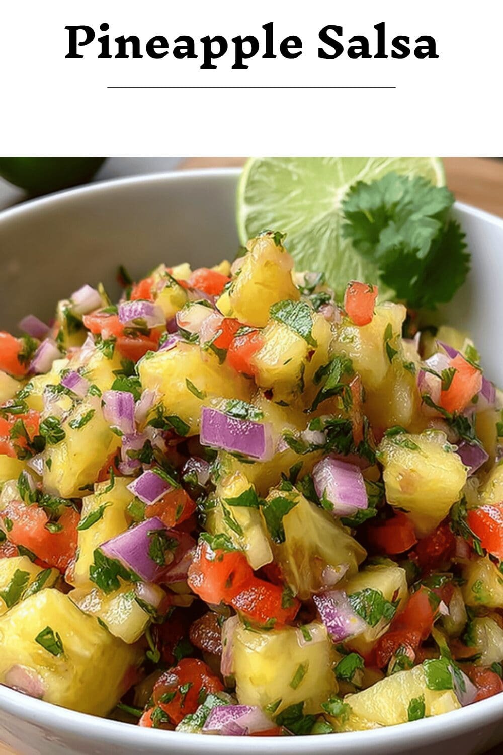 Pineapple Salsa