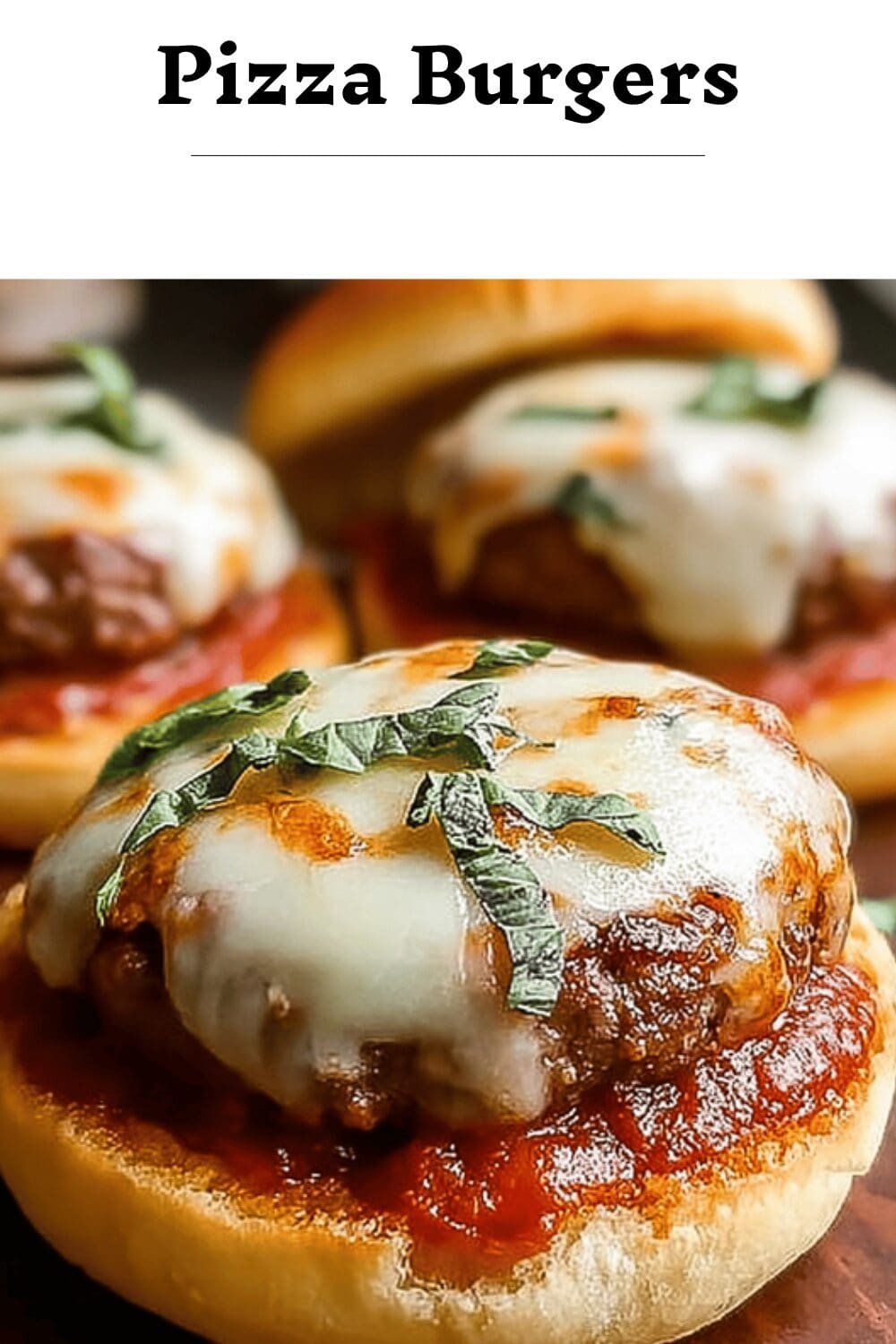 Pizza Burgers