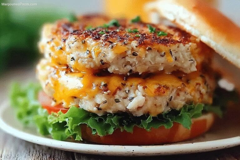 Ranch Cheddar Chicken Burgers 70.Png