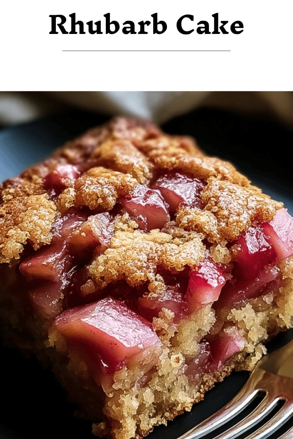 Rhubarb Cake