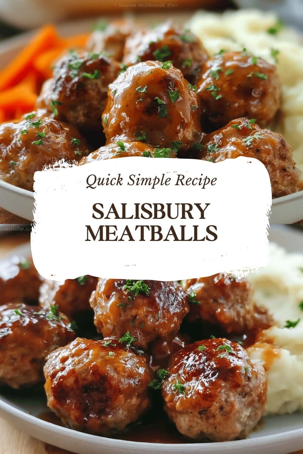 Slow Cooker Salisbury Steak Meatballs With Savory Gravy Recipe 4 Salisbury Meatballs