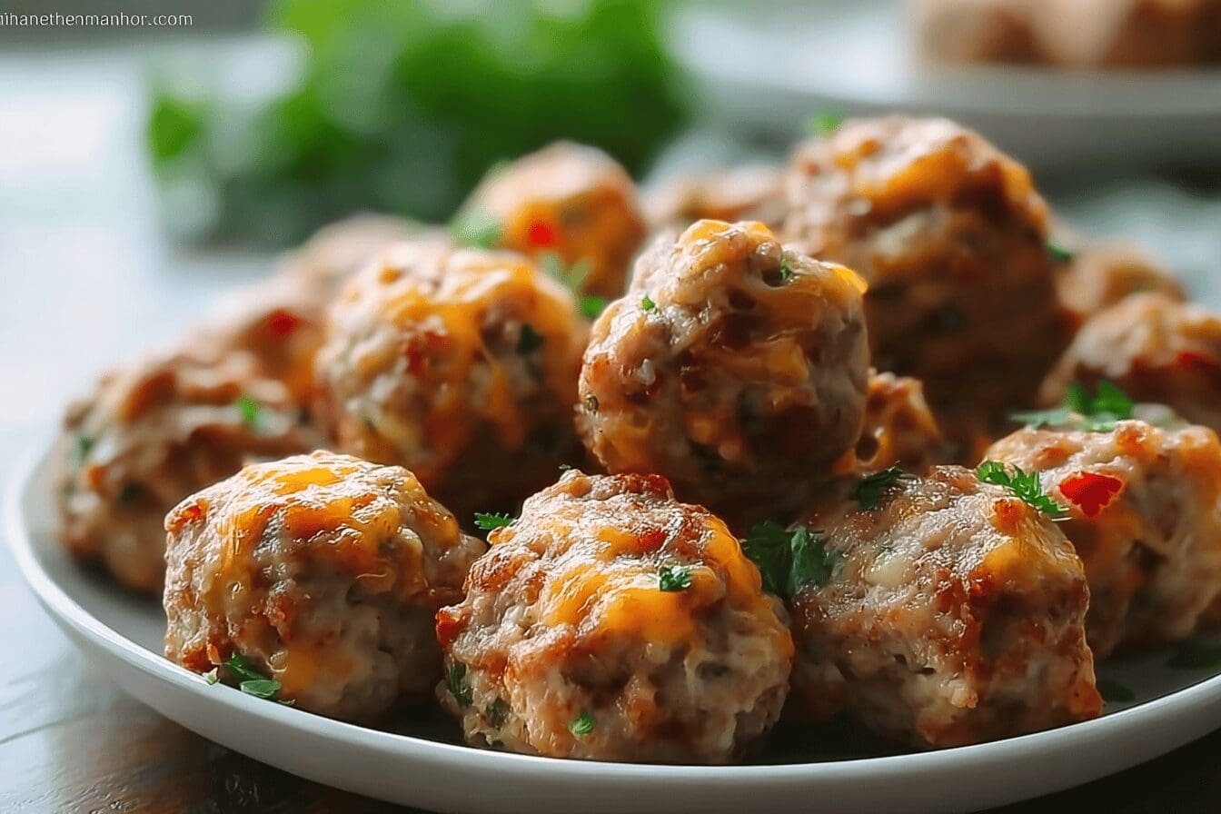 Bisquick Sausage Balls Recipe Easy And Delicious Snack Ideas 6 Sausage Balls