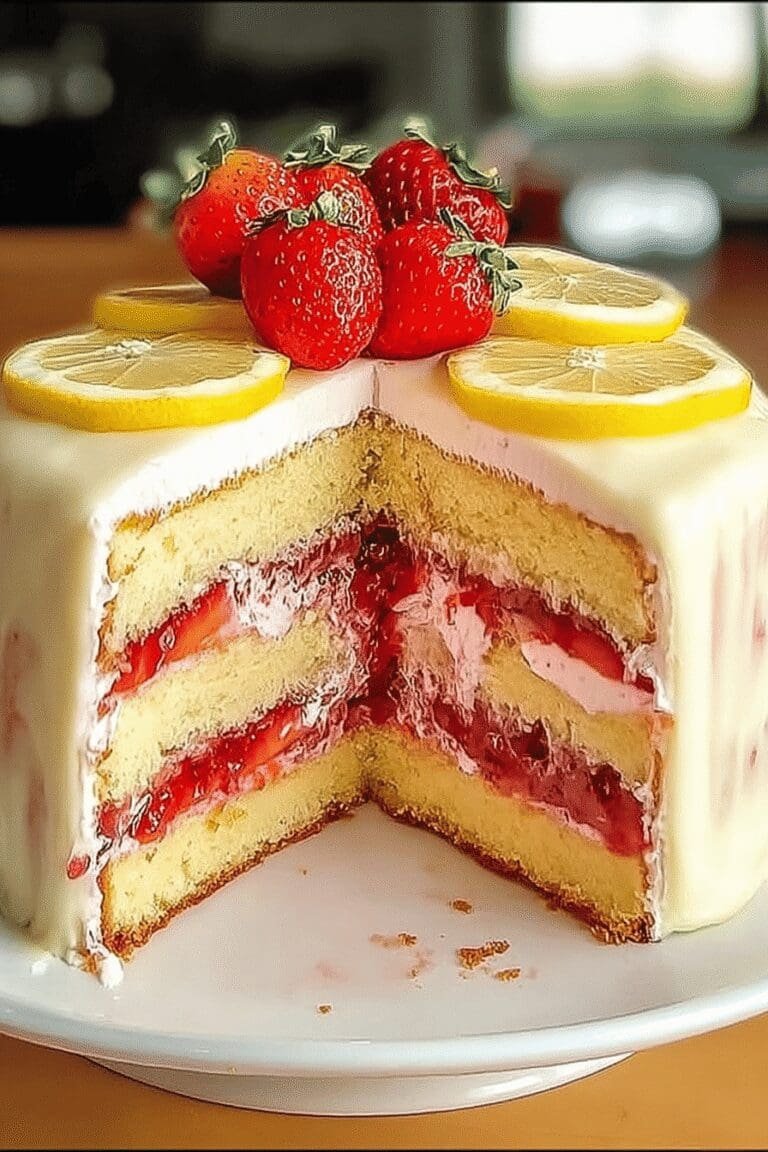 Strawberry Lemonade Layer Cake 77.Png