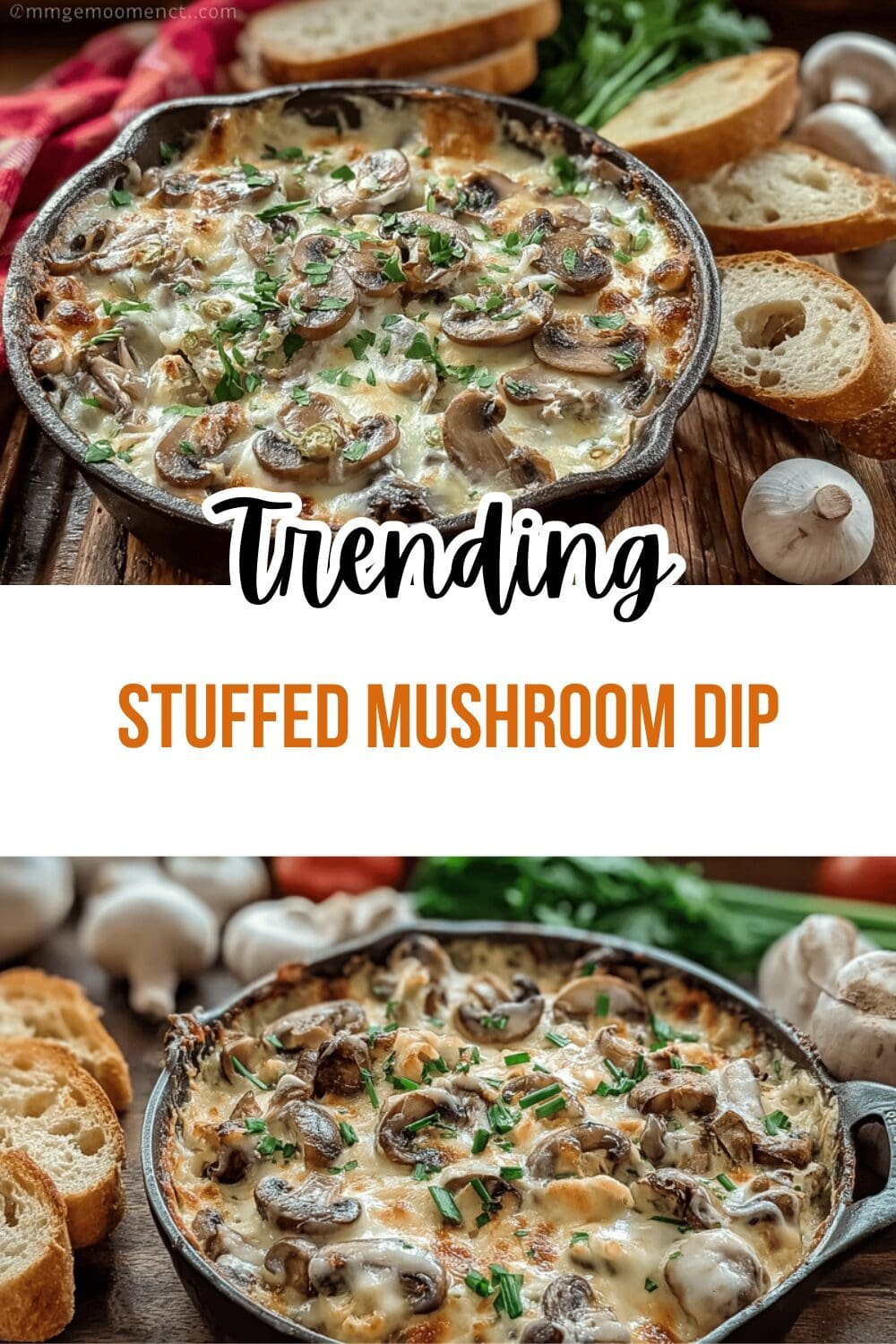 Stuffed Mushroom Dip