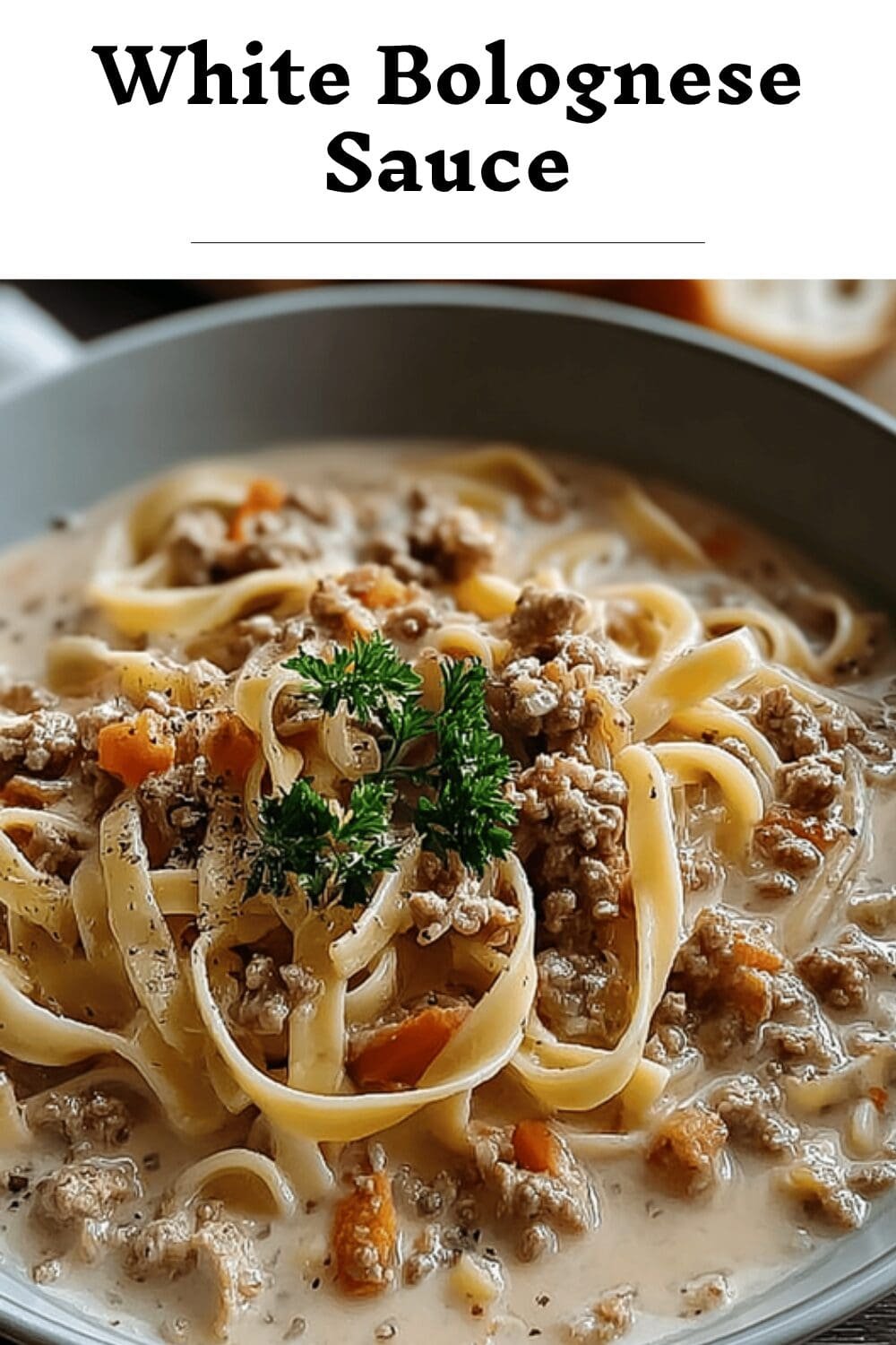 Easy Ragu Bianco Recipe For Creamy White Bolognese Sauce 7 White Bolognese Sauce