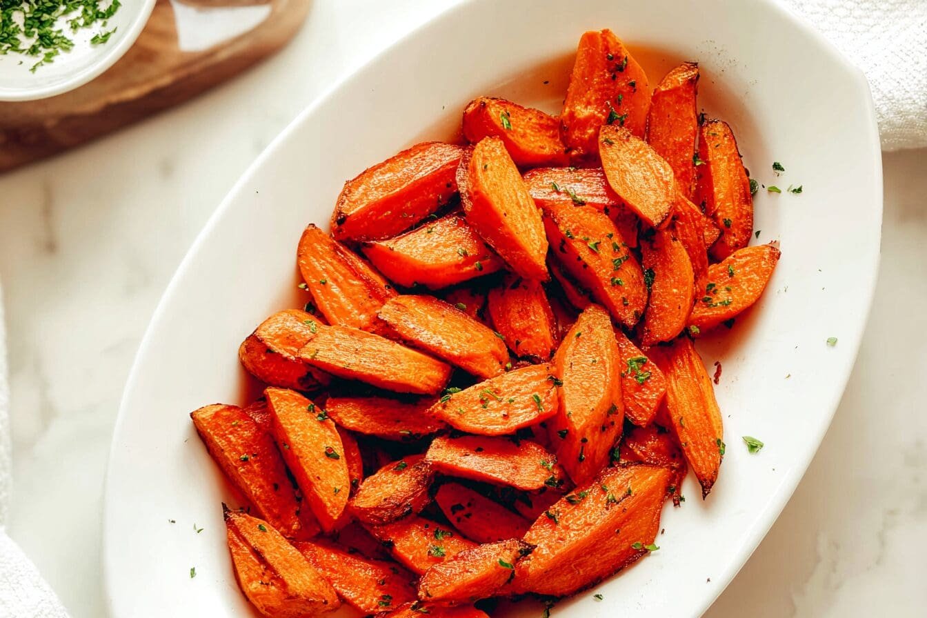 Roasted Air Fryer Carrots Recipe With Sweet And Savory Options 6 Air Fryer Carrots