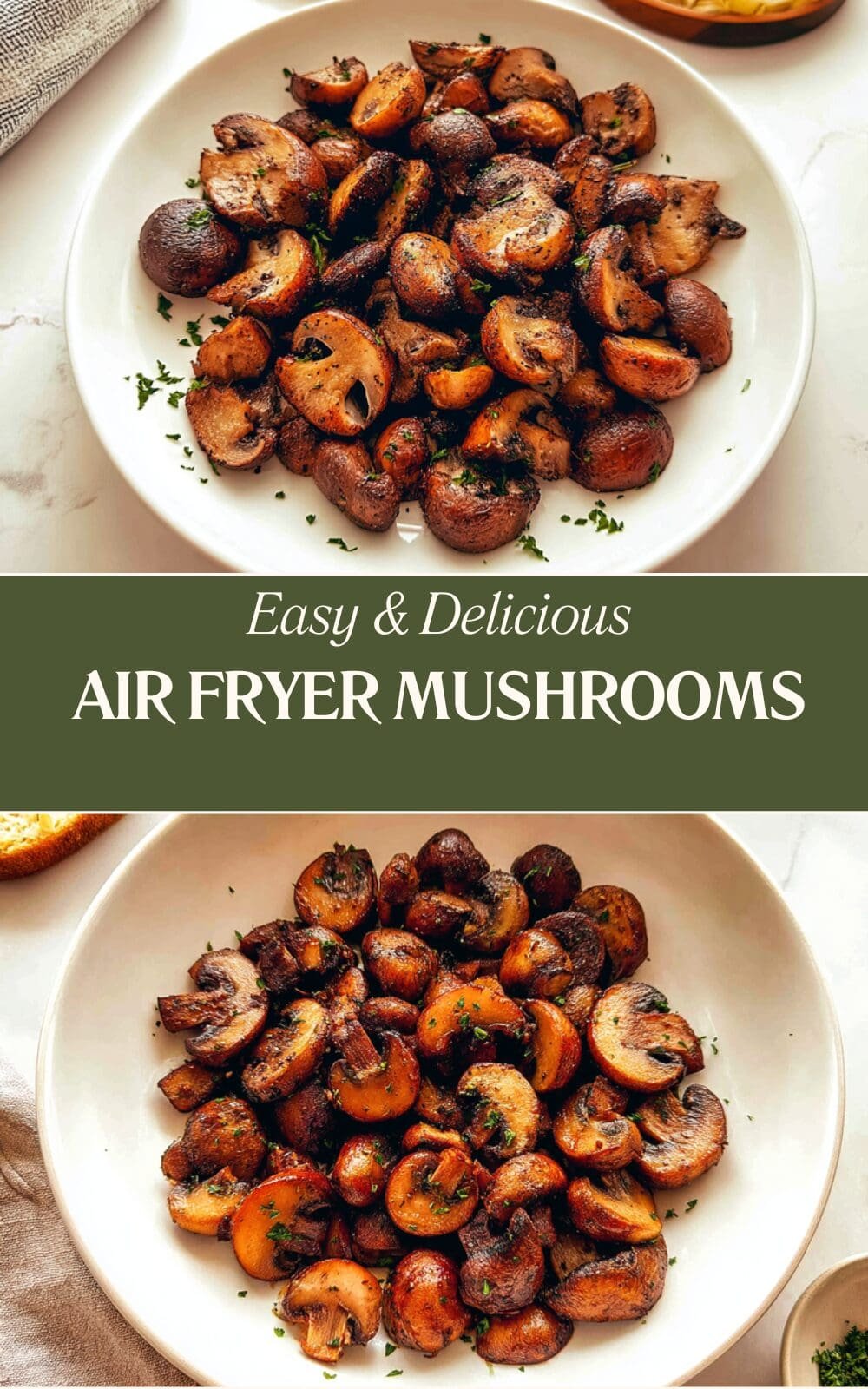 Air Fryer Mushrooms