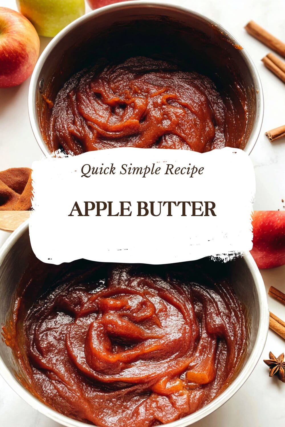 Apple Butter Recipe Made Simple Without Peeling Apples 4 Apple Butter