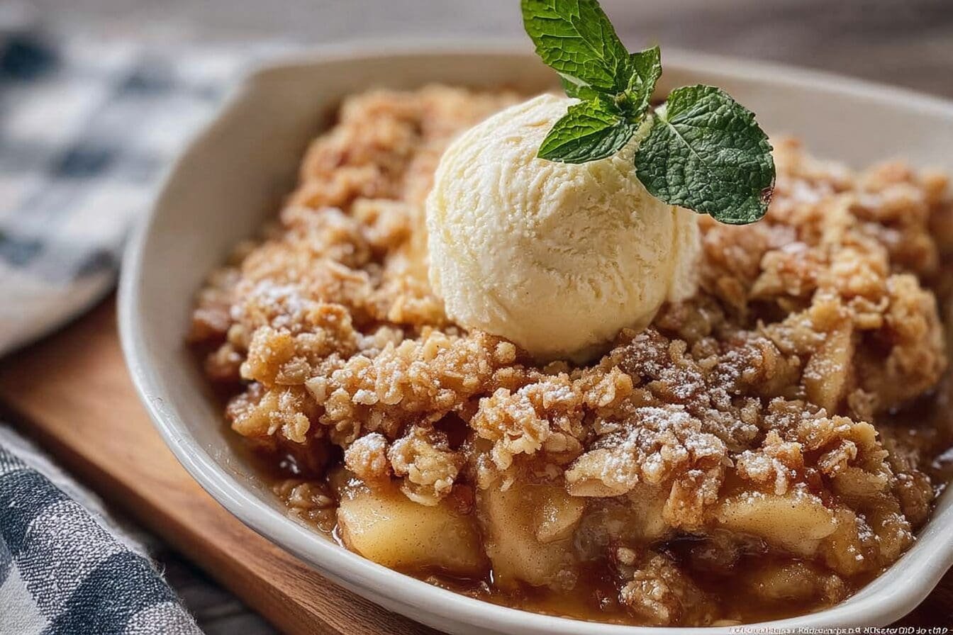 Old Fashioned Easy Apple Crisp Recipe For Cozy Desserts 6 Apple Crisp