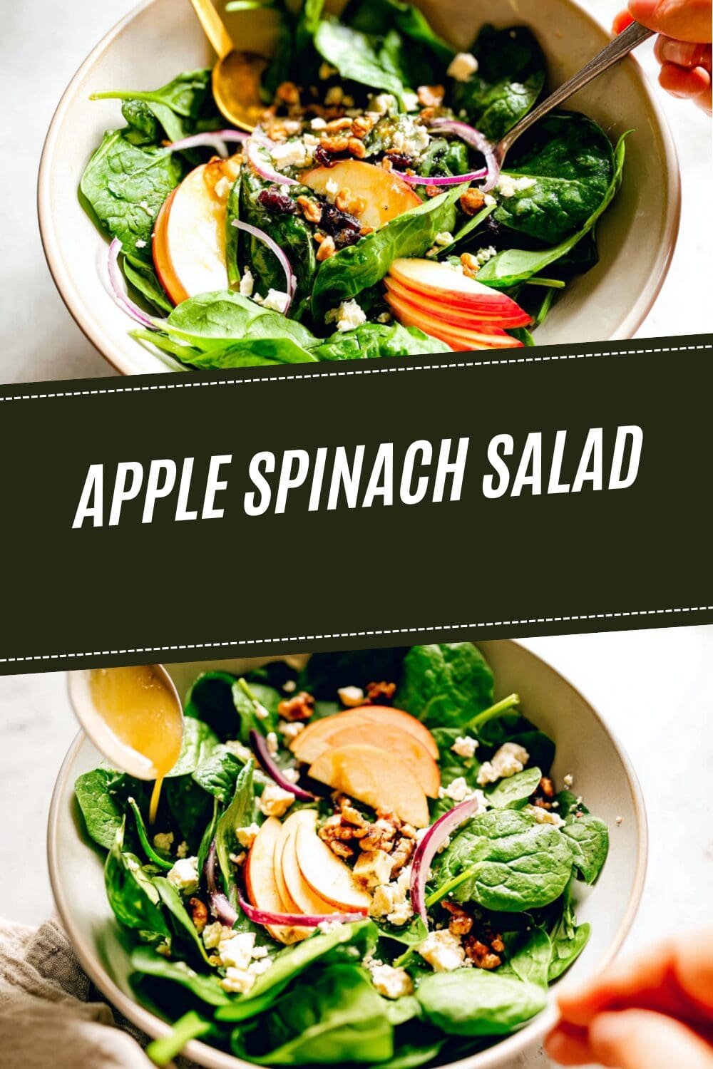 Apple Spinach Salad